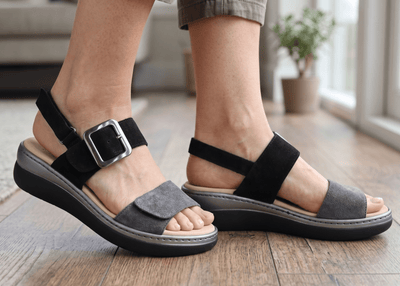 River Adjustable Multi Texture Womens Sandal