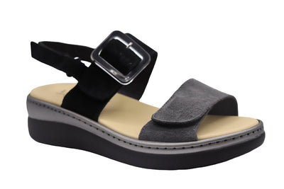 River Adjustable Multi Texture Womens Sandal