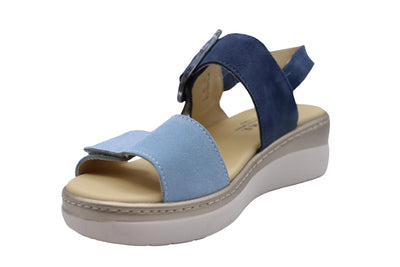 River Adjustable Multi Texture Womens Sandal