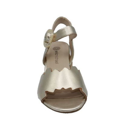 Eric Michael Jade Scalloped Wedge Sandal