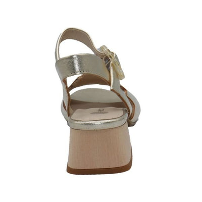 Eric Michael Jade Scalloped Wedge Sandal