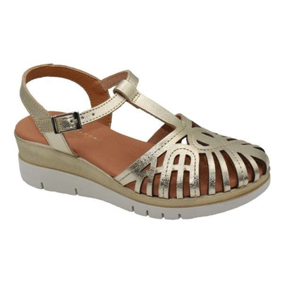 Eric Michael Rose Women’s Two-Tone Wedge Sandal