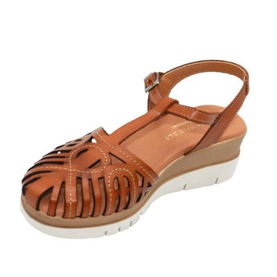 Eric Michael Rose Women’s Two-Tone Wedge Sandal