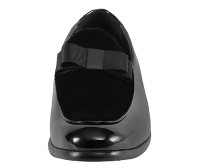 Amali Roux Black Smoking Slippers — product view 4