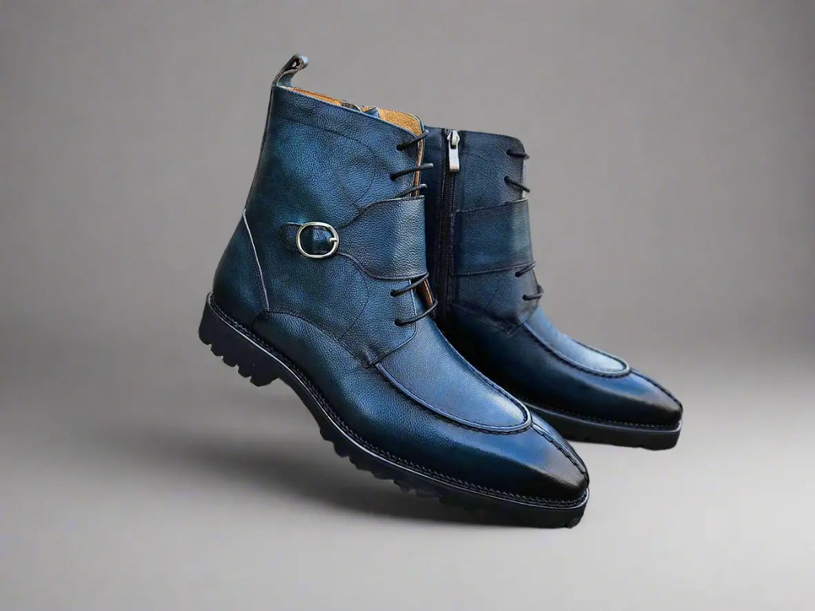 Carrucci Shoes Kb Rugged Split Toe Lace Up Boot Leather Boot KB480 03 view 26