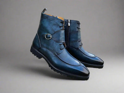 Carrucci Shoes Kb Rugged Split Toe Lace Up Boot Leather Boot KB480 03 view 26
