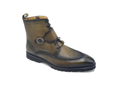 Carrucci Shoes Kb Rugged Split Toe Lace Up Boot Leather Boot KB480 03 view 10