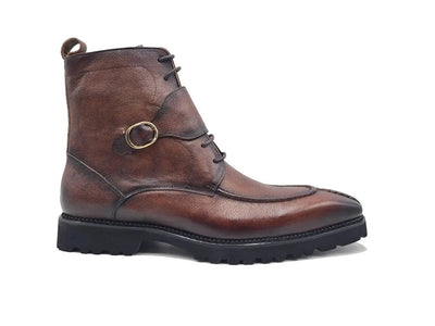 Carrucci Shoes Kb Rugged Split Toe Lace Up Boot Leather Boot KB480 03 view 15