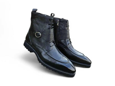 Carrucci Shoes Kb Rugged Split Toe Lace Up Boot Leather Boot KB480 03 view 27