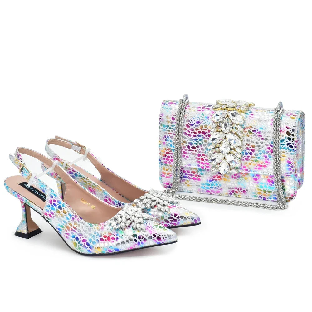 Italian Shoes And Bag Sets EDB1-1