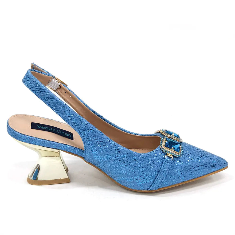 Newest Style Platform Shoes and Matching Bag Set JH654 – product view 4