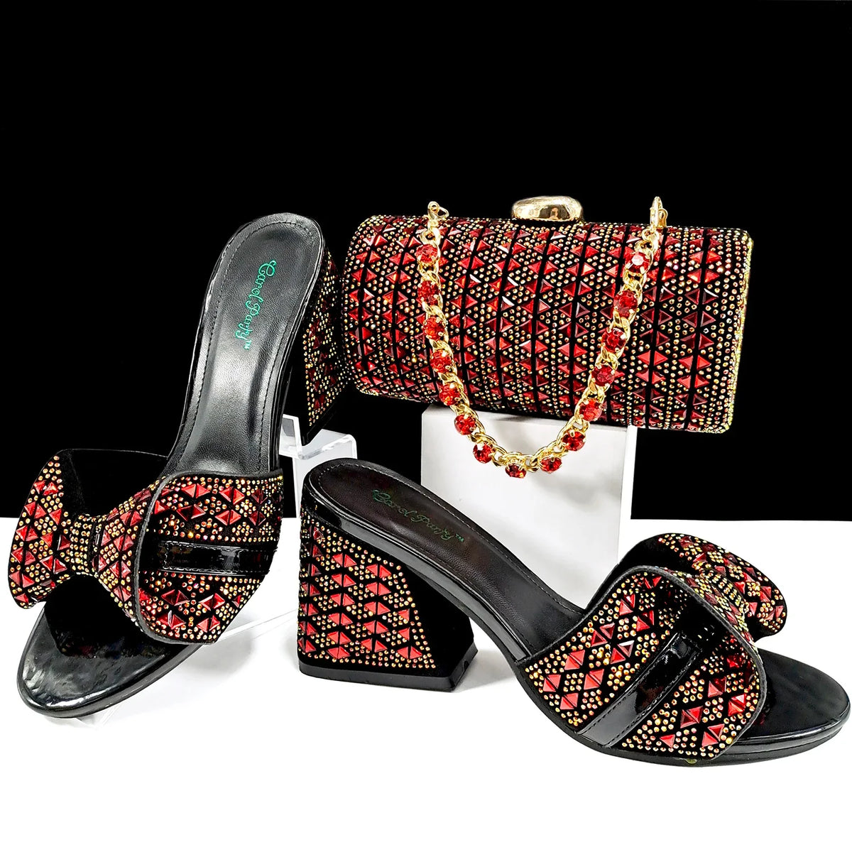 High Quality Ladies Shoes And Bags Set HJJ1-10 – product view 9