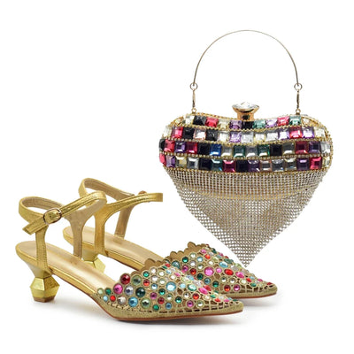 Italian Shoes And Bag Sets EDS1-3