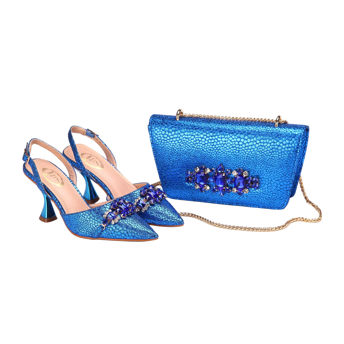 Women's Shoes and Bag Set with Pointed Toe EDN349 – product view 8