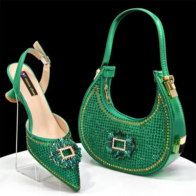 Italian Shoes And Bag Sets EDG1-21