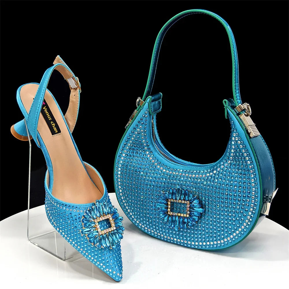 Italian Shoes And Bag Sets EDG1-21