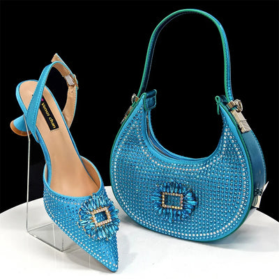 Italian Shoes And Bag Sets EDG1-21
