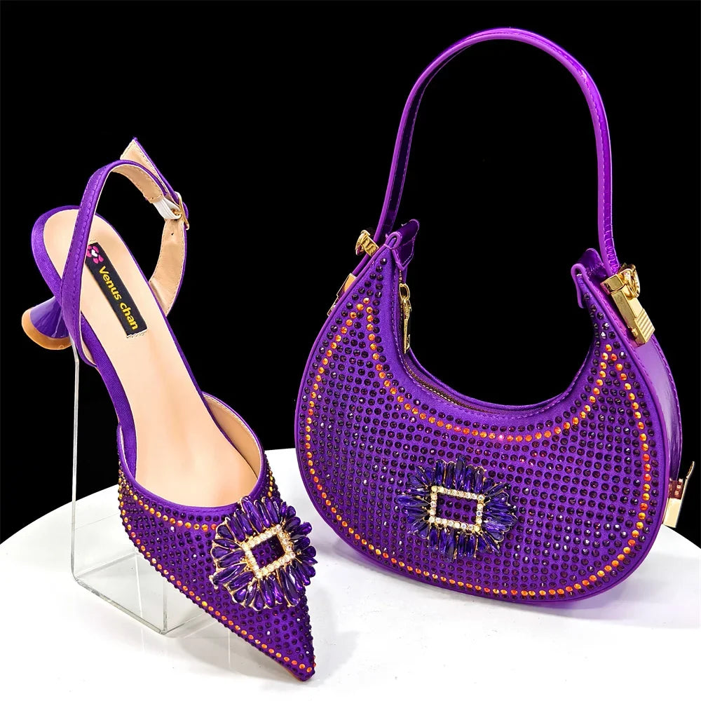 Italian Shoes And Bag Sets EDG1-21