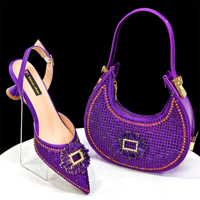 Italian Shoes And Bag Sets EDG1-21