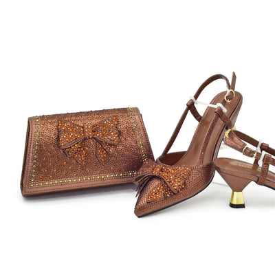 Italian Shoes And Bag Sets For Evening Party EDHFG1-1