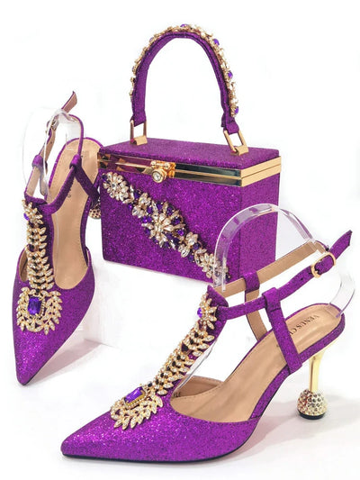 Italian Shoe and Bag Set New HUY1-11