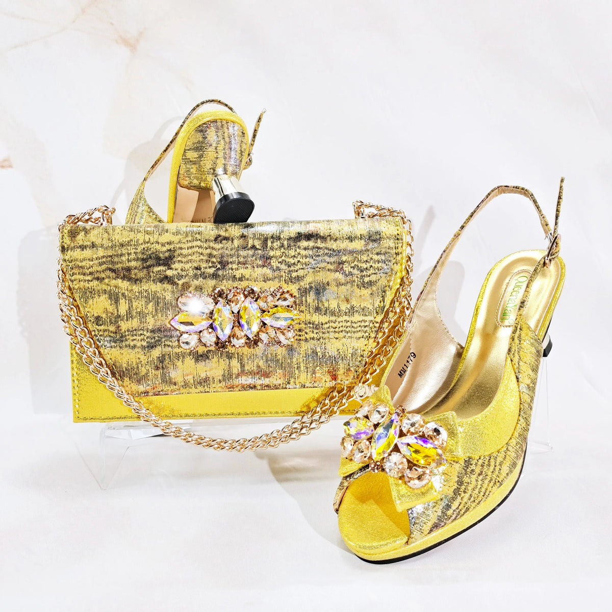 Charming Shoes And Bag Matching Set HN1-1 – product view 1