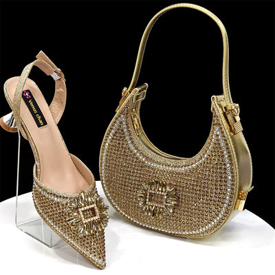 Italian Shoes And Bag Sets EDG1-21