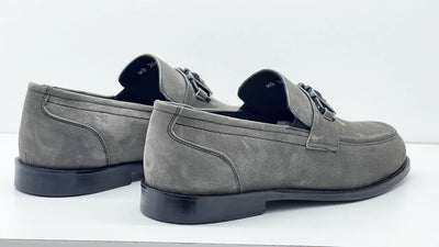 C Collection Suede Loafer - Grey