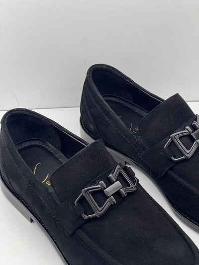 C Collection Suede Loafer - Black