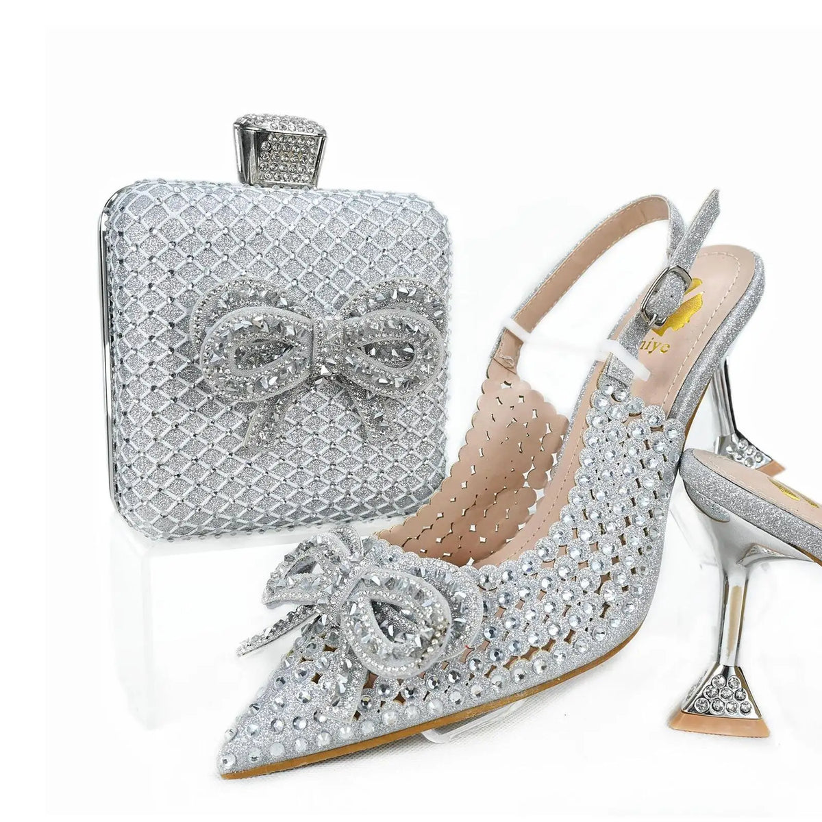 Italian gold Shoes And Bag Sets HTG1-9 – product view 5