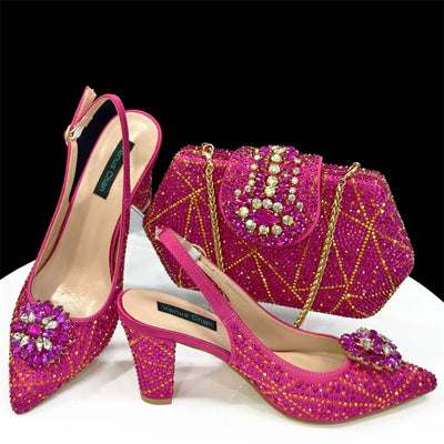 Italian Shoes And Bag Sets HDF1-39