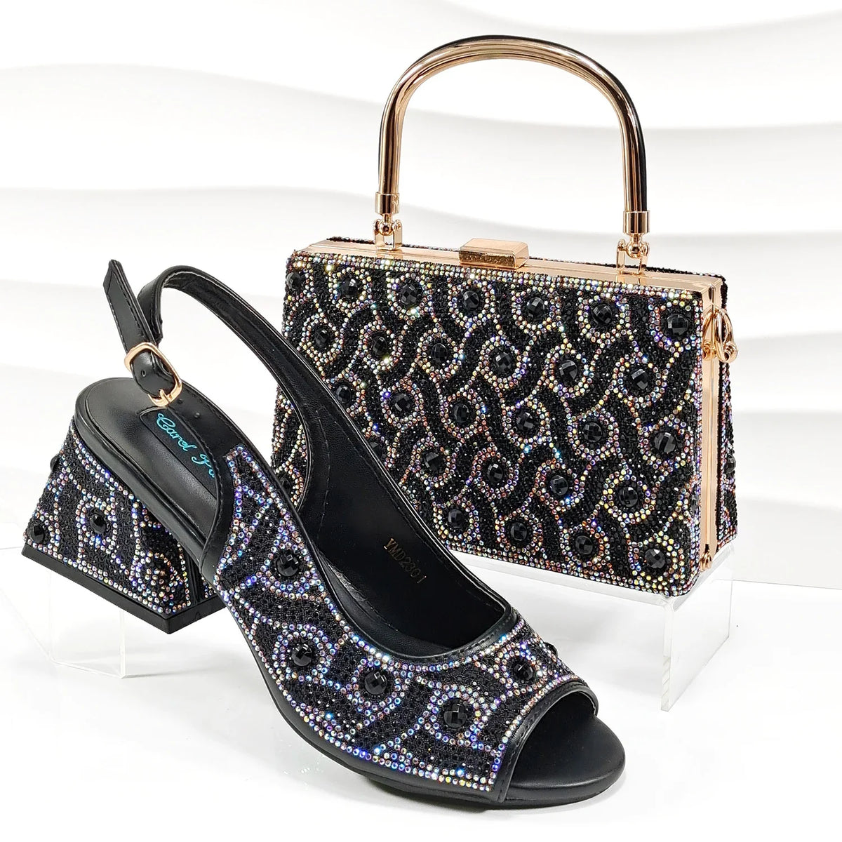 Italian Shoe and Bag Set New HMPE1-24