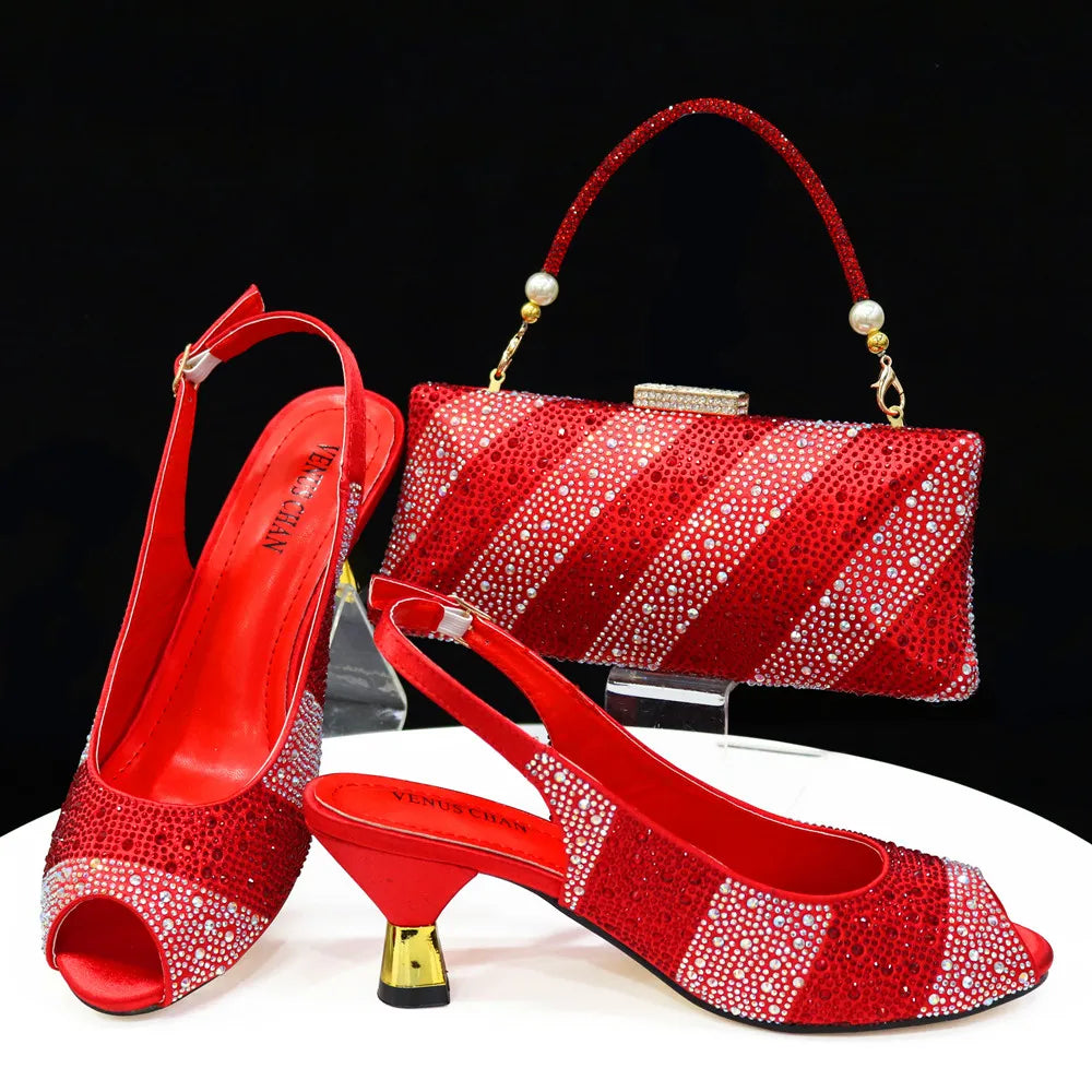 EdleessFashion  New Shoes and Bag Set HTY1-26 – product view 4