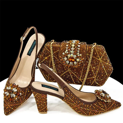 Italian Shoes And Bag Sets HDF1-39