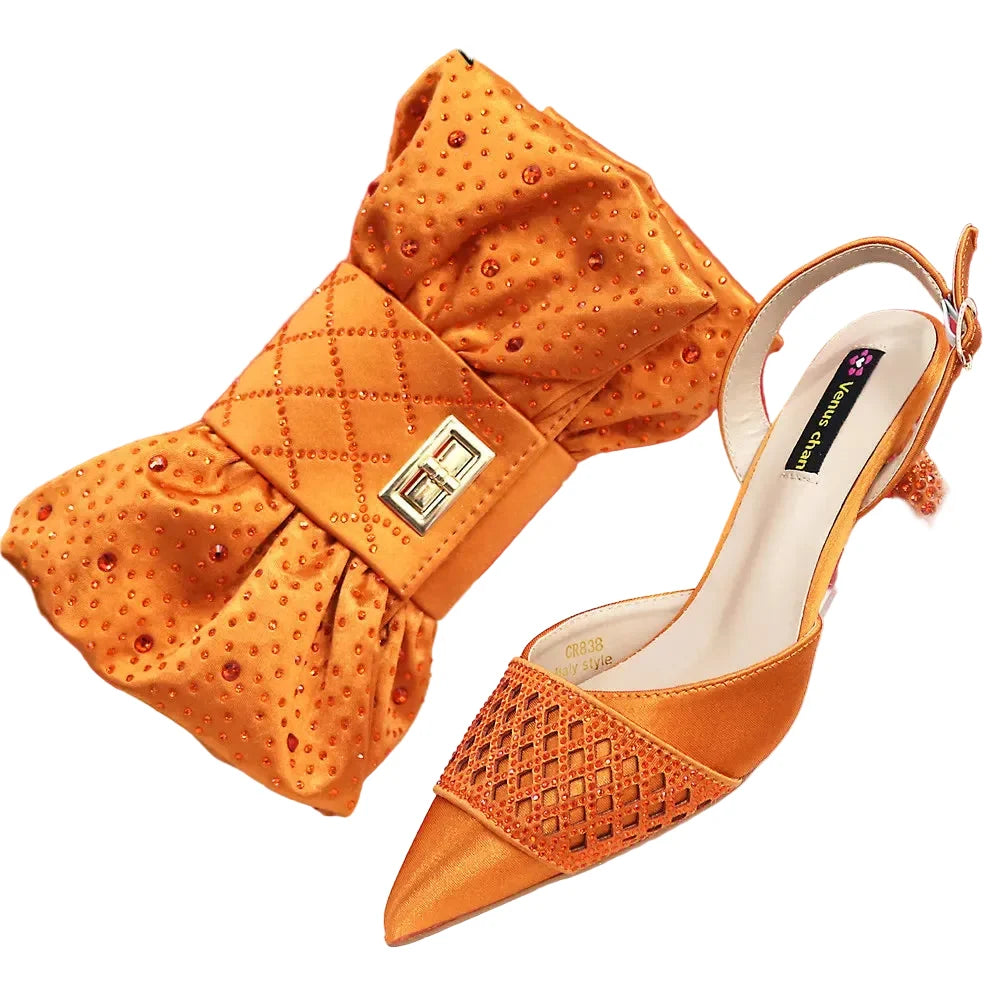 Latest Women Italian Shoes and Matching Bags TE342 – product view 8