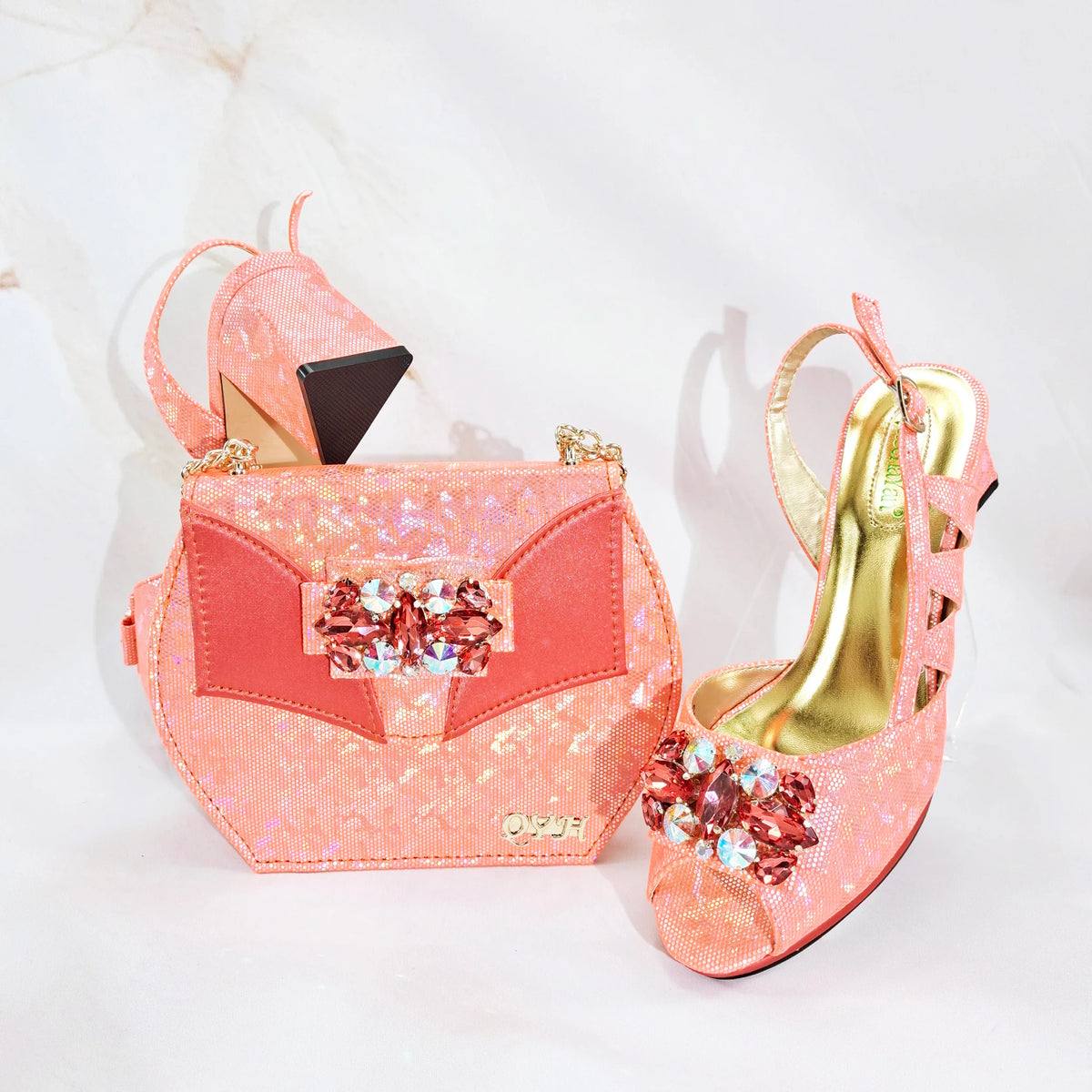 Italian Shoes And Bag Sets HS1-1