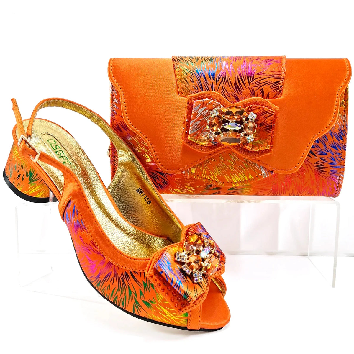 Italian Matching Shoe and Bag Set HKK1-10 – product view 5