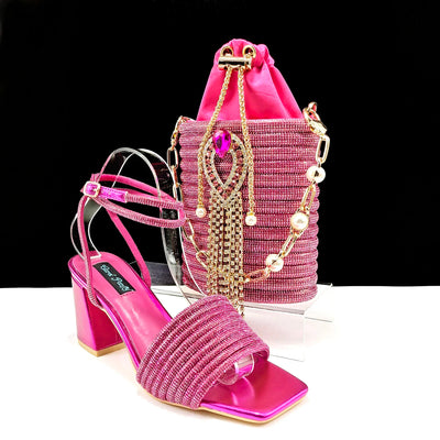 Lastest Ladies Shoes with Matching Bag Set HJJ1-23