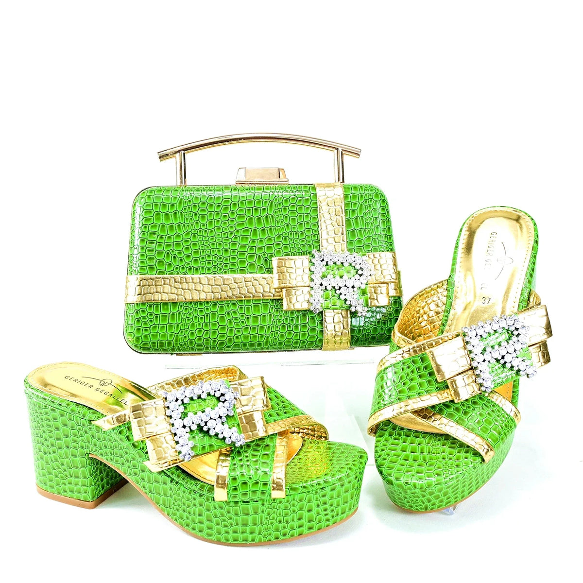 EdleessFashion  New Shoes And Bag Matching Set HRT1-8 – product view 5
