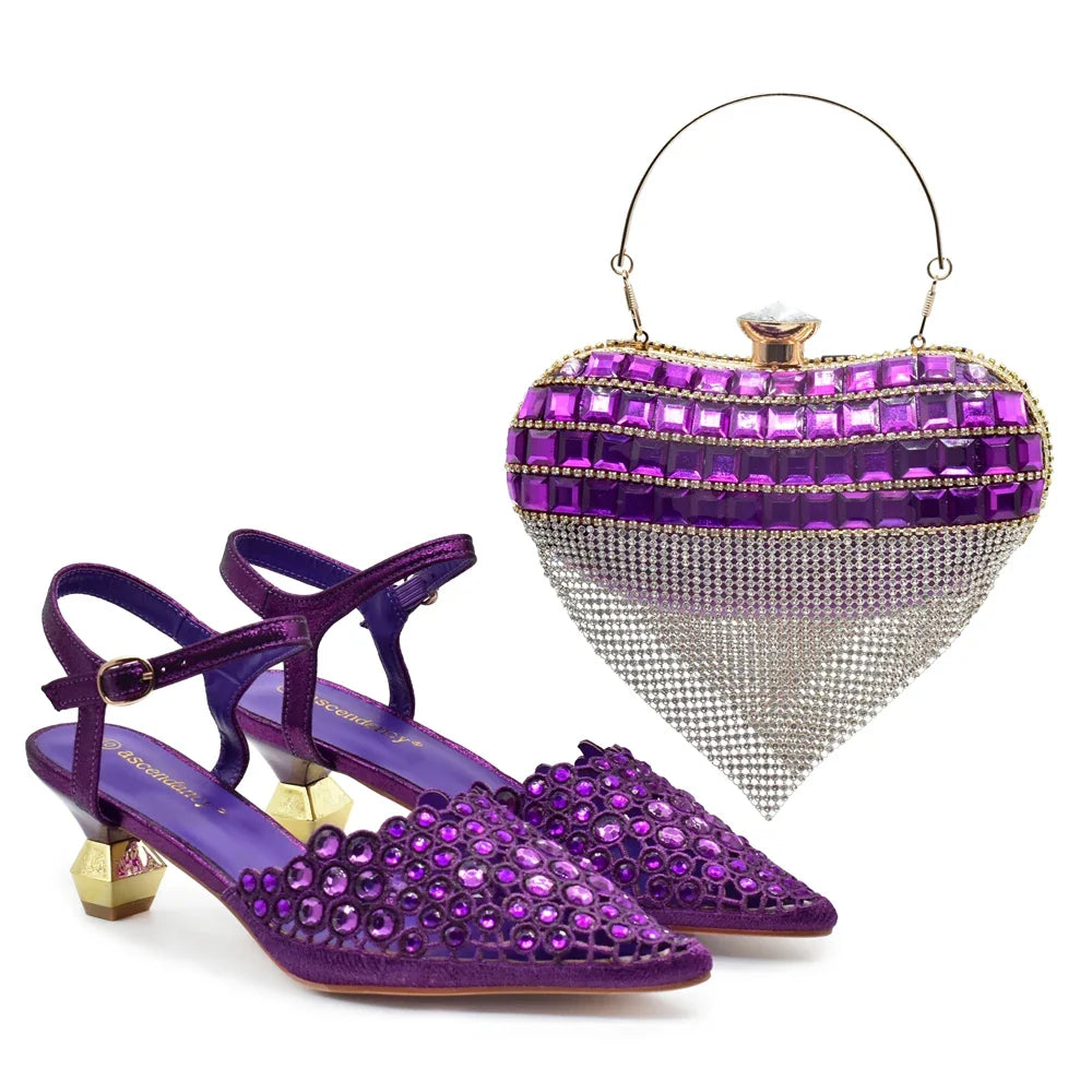 EdleessFashion  Italian Shoes And Bag Sets EDS1-3 – product view 1