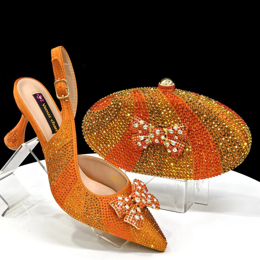 Italian Shoes And Bag Sets For Evening Party Ho1-1 – product view 1