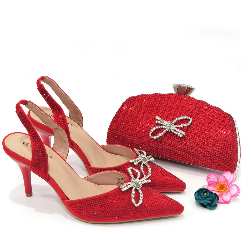 EdleessFashion  Shoes And Bag Matching Set HSW1-16 – product view 3