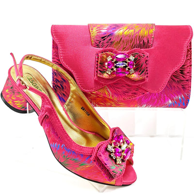Italian Matching Shoe and Bag Set HKK1-10