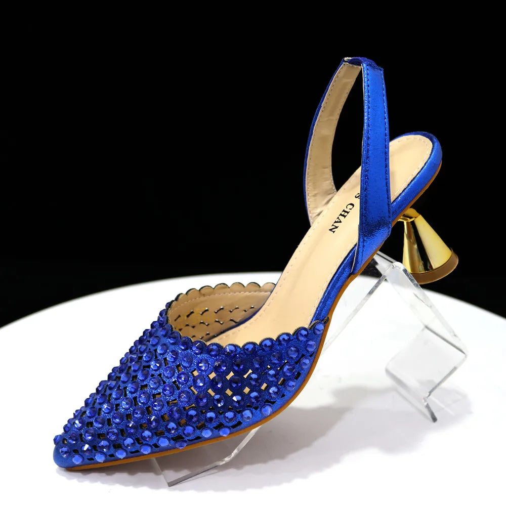 New Diamond Design Shoe and Bag Set ED221 – product view 14