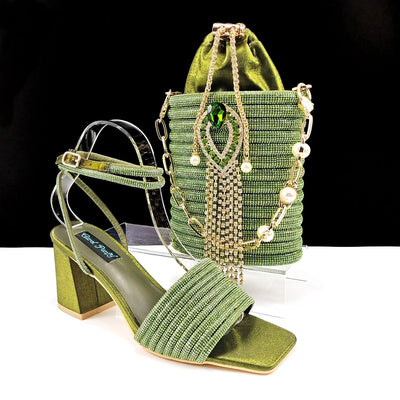 Lastest Ladies Shoes with Matching Bag Set  HJJ1-23