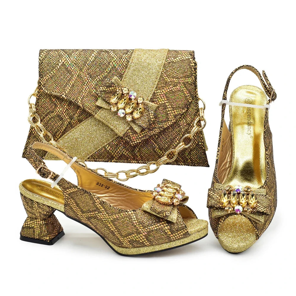 Italian Shoes And Bag Sets HFG1-10 – product view 3