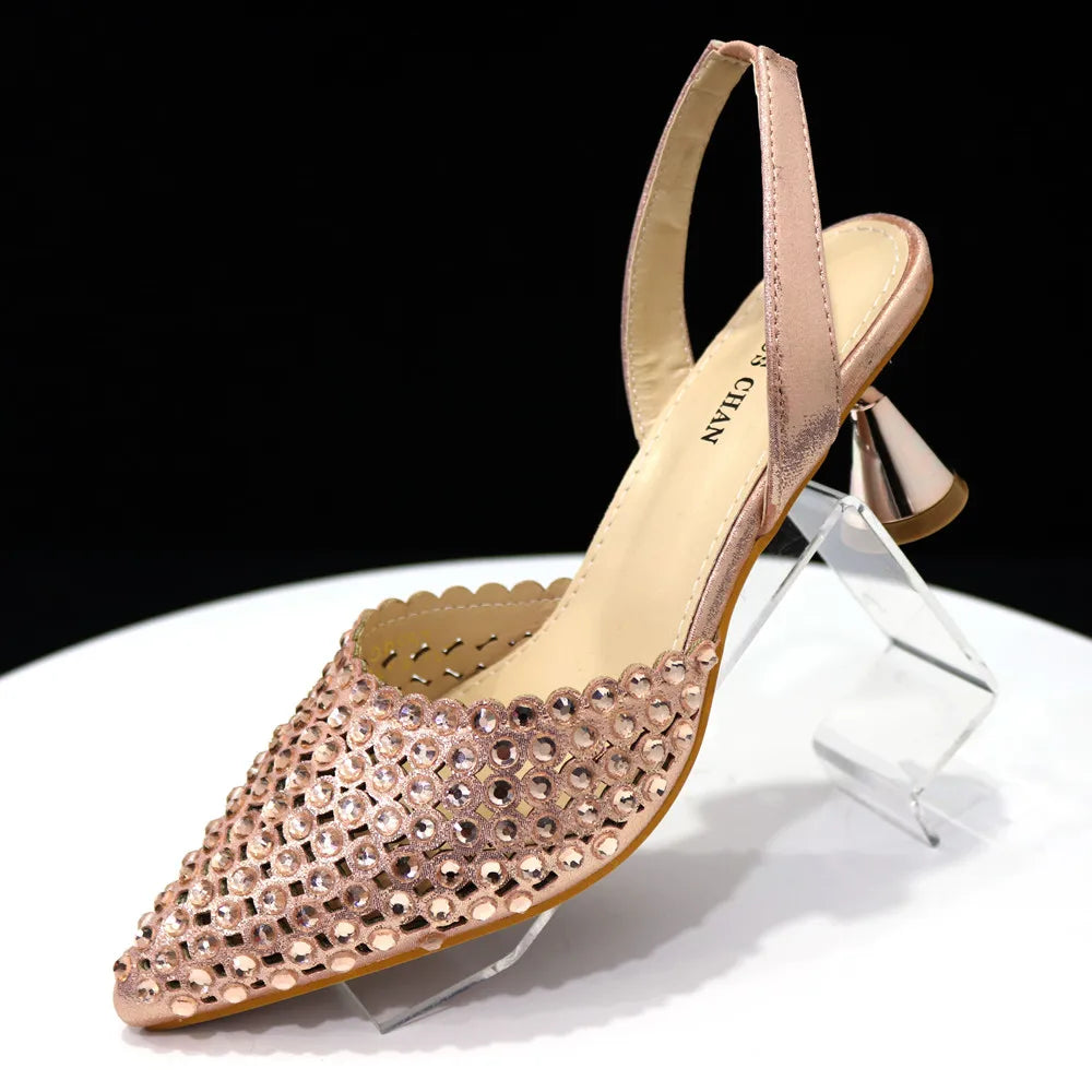New Diamond Design Shoe and Bag Set ED221 – product view 11