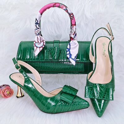 New Matching Women Shoe and Bag Set HFG1-17