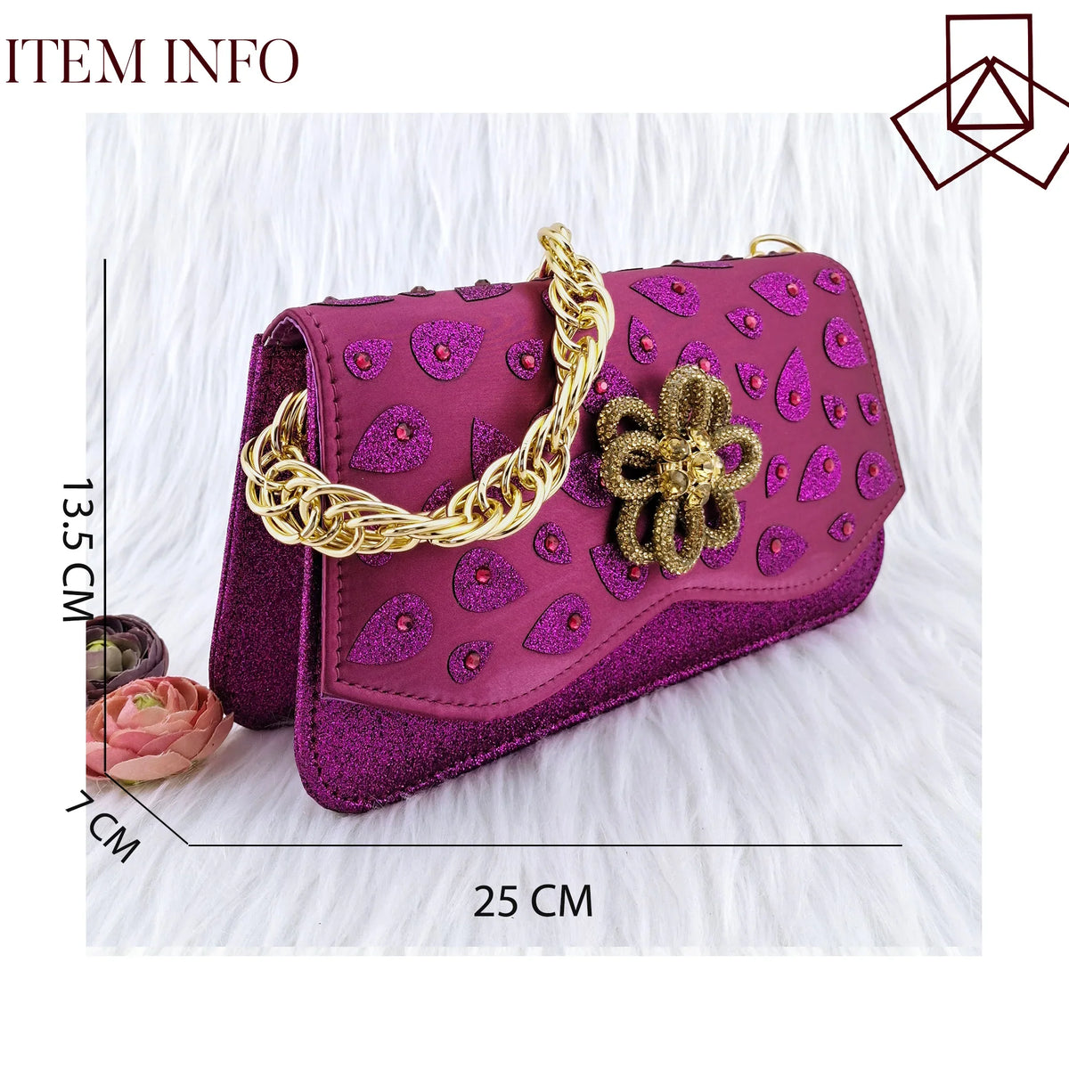 Classic Matching High Heels And Bag Set – product view 2