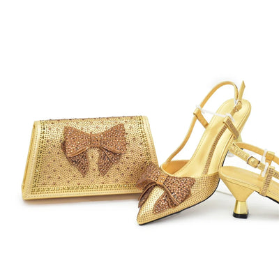 Italian Shoes And Bag Sets For Evening Party EDHFG1-1